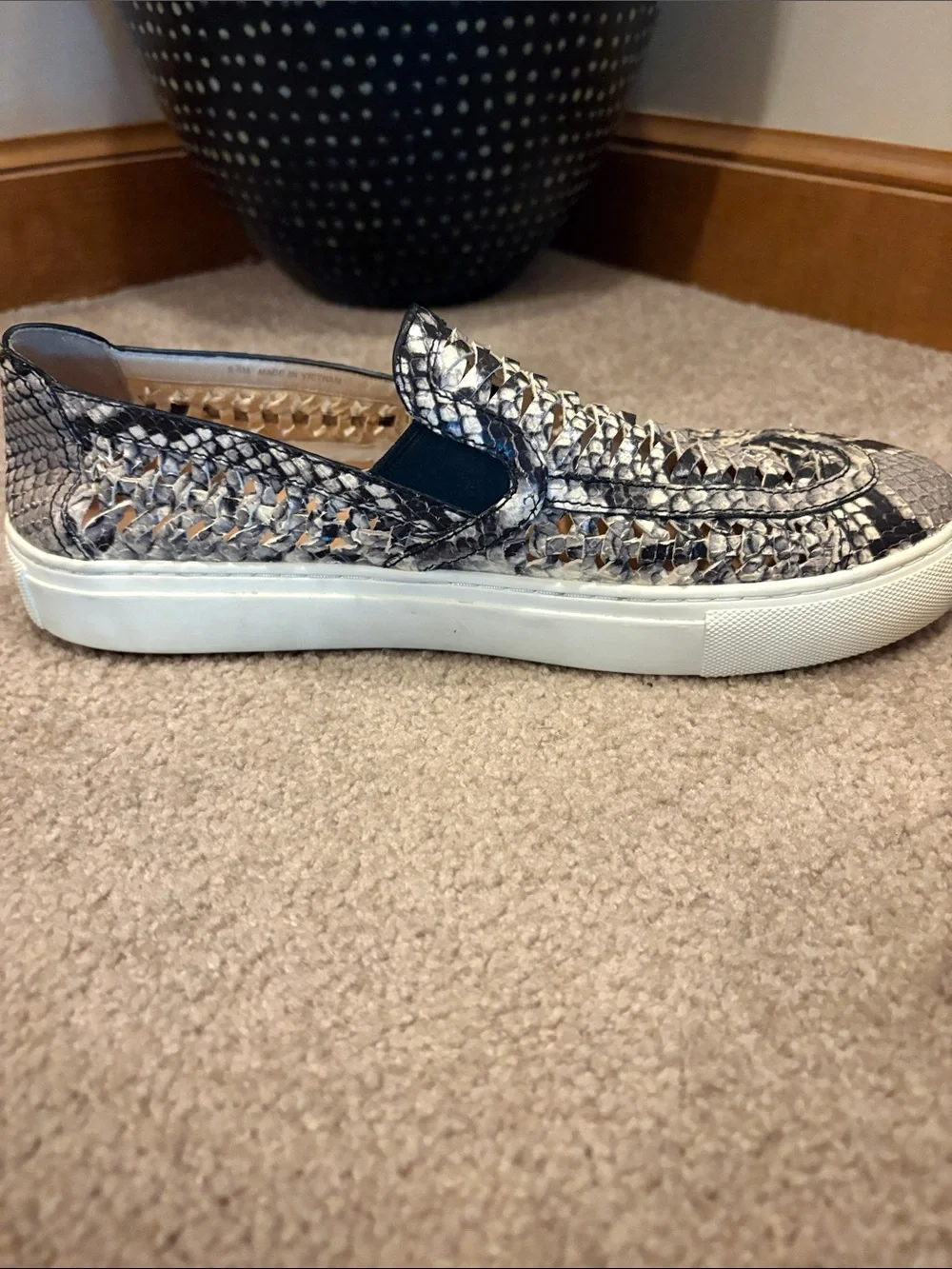 Tory Burch Huarache Snakeskin sneakers